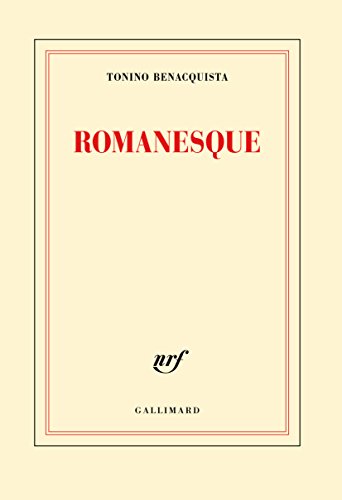 Couverture Romanesque Gallimard