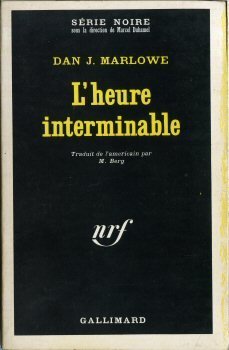 Couverture L'Heure interminable Gallimard