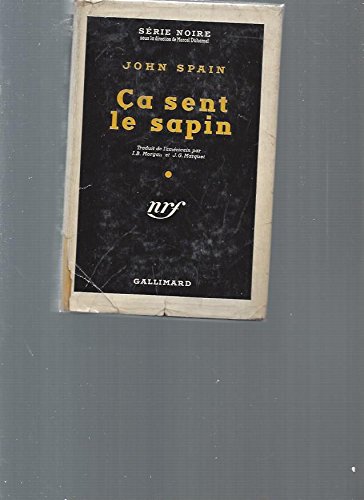 Couverture Ca sent le sapin Gallimard