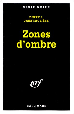 Couverture Zones d'ombre Gallimard