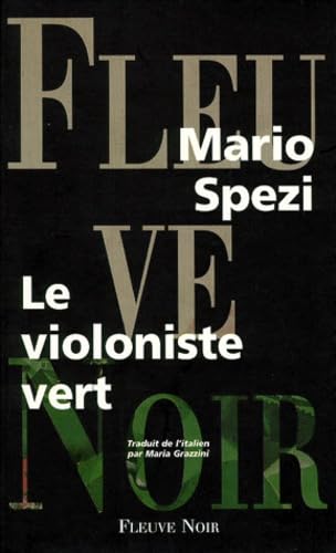 Couverture Le violoniste vert Fleuve Noir