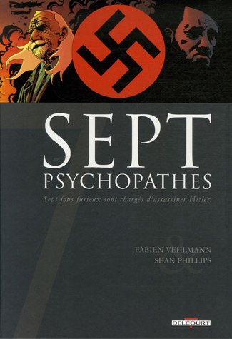 Couverture Sept Psychopathes Delcourt