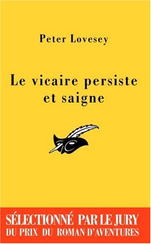 Couverture Le vicaire persiste et saigne Librairie des Champs-Elyses - Le Masque