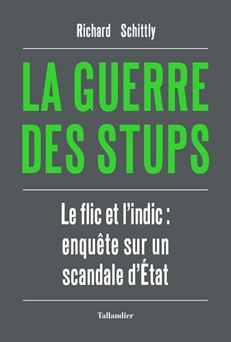 Couverture La Guerre des stups Editions Tallandier