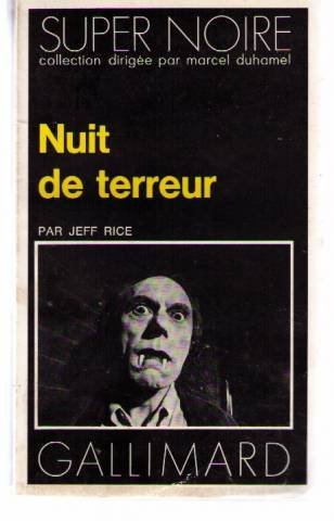 Couverture Nuit de terreur Gallimard