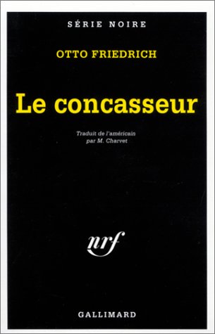 Couverture Le Concasseur Gallimard