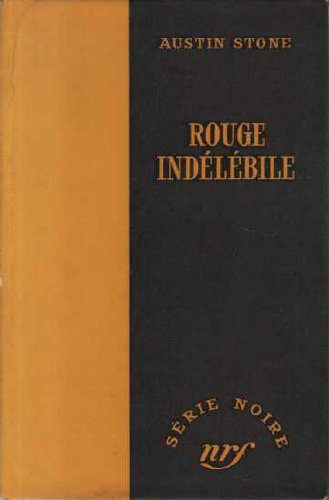 Couverture Rouge indlbile Gallimard
