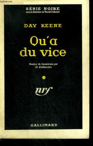Couverture Qu'a du vice Gallimard