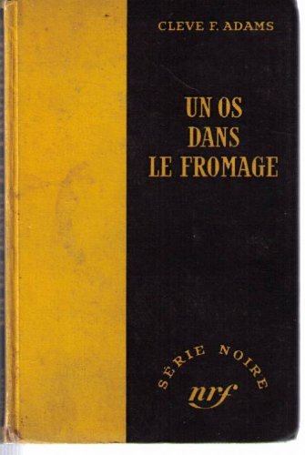 Couverture Un os dans le fromage Gallimard