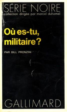 Couverture O es-tu, militaire ? Gallimard