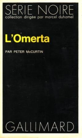 Couverture L'Omerta Gallimard