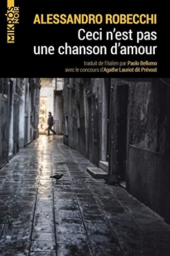 Couverture Ceci n'est pas une chanson d'amour Editions de l'Aube