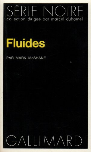 Couverture Fluides Gallimard