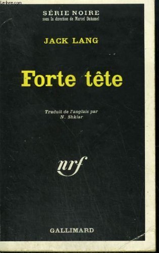 Couverture Forte tte Gallimard