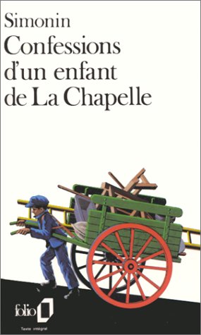 Couverture Confessions d'un enfant de la Chapelle Gallimard