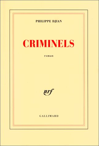 Couverture Criminels Gallimard