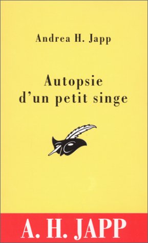 Couverture Autopsie d'un petit singe Librairie des Champs-Elyses - Le Masque