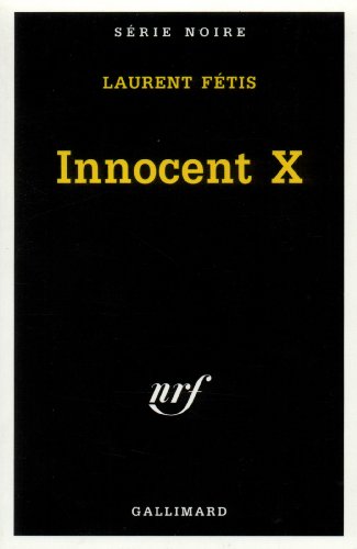 Couverture Innocent X Gallimard