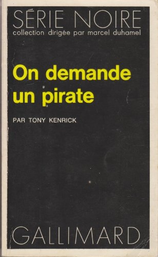 Couverture On demande un pirate Gallimard