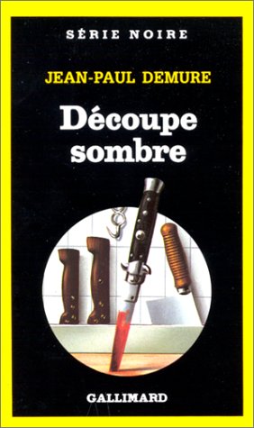 Couverture Dcoupe sombre Gallimard