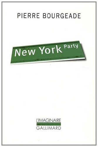 Couverture New York Party Gallimard