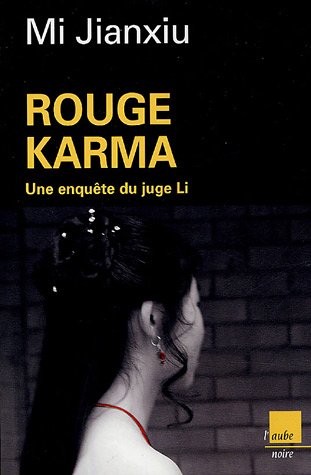Couverture Rouge Karma Editions de l'Aube