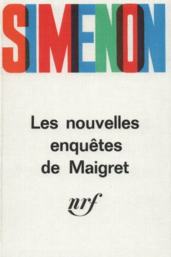 Couverture Les Nouvelles Enqutes de Maigret Gallimard