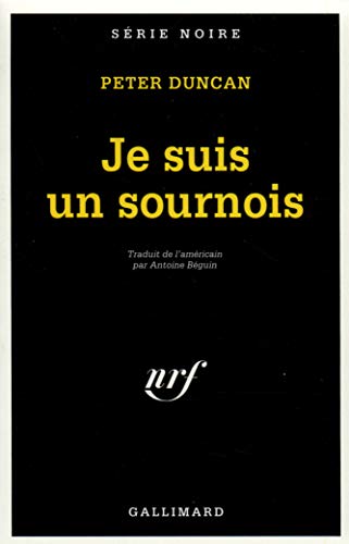 Couverture Je suis un sournois Gallimard
