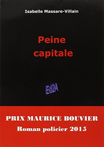 Couverture Peine capitale Editions Auteurs d'Aujourd'hui