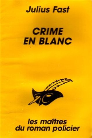 Couverture Crime en blanc Librairie des Champs-Elyses - Le Masque