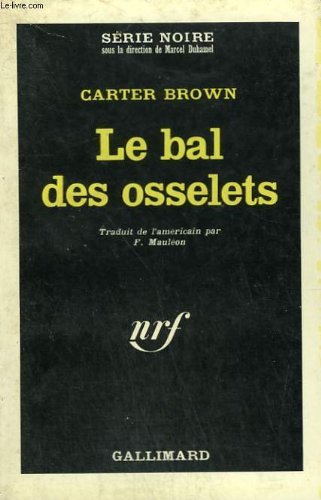 Couverture Le Bal des osselets Gallimard