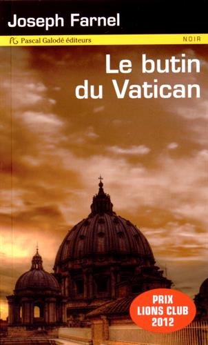 Couverture Le Butin du Vatican  Pascal Galod Editions