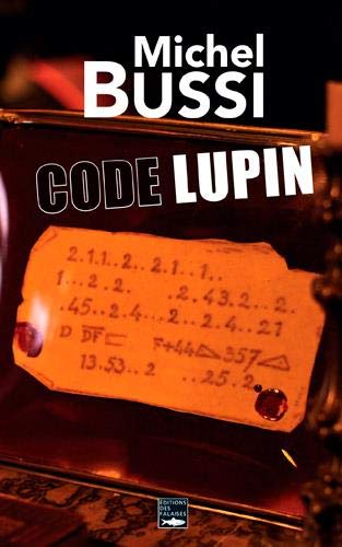 Couverture Code Lupin Editions des Falaises