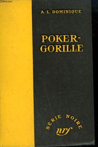 Couverture Poker-gorille Gallimard