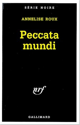 Couverture Peccata mundi Gallimard
