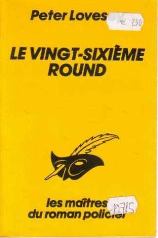 Couverture Le Vingt-sixime Round Librairie des Champs-Elyses - Le Masque
