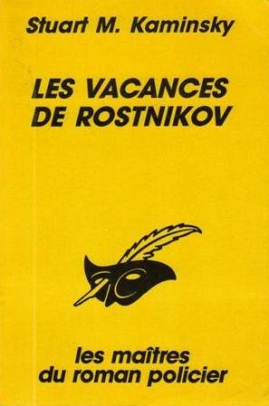 Couverture Les Vacances de Rostnikov