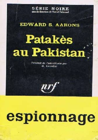 Couverture Pataks au Pakistan Gallimard
