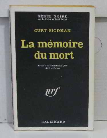 Couverture La Mmoire du mort