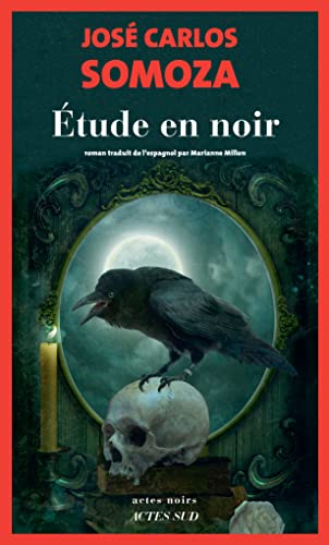 Couverture Etude en noir Actes Sud