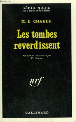 Couverture Les Tombes reverdissent Gallimard