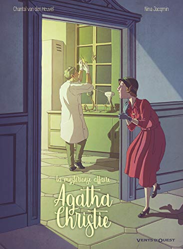Couverture La Mystrieuse affaire Agatha Christie Vents d'Ouest