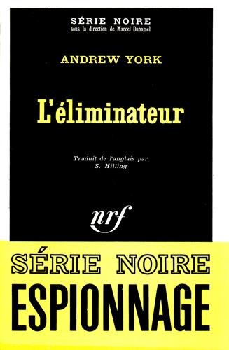 Couverture L'Eliminateur Gallimard