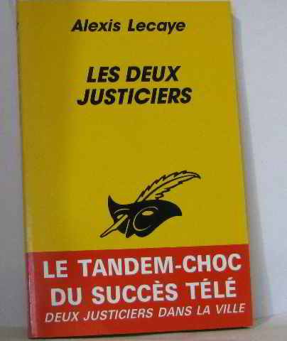Couverture Les Deux justiciers Librairie des Champs-Elyses - Le Masque