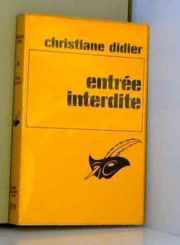 Couverture Entre interdite