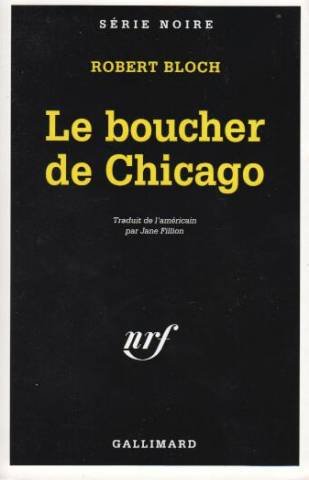 Couverture Le Boucher de Chicago Gallimard