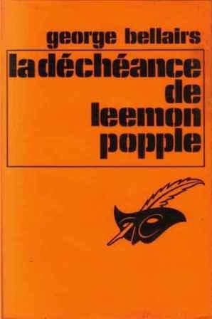 Couverture La Dchance de Leemon Popple Librairie des Champs-Elyses - Le Masque