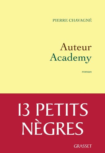 Couverture Auteur academy