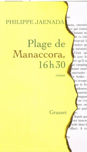 Couverture Plage de Manaccora, 16 h 30 Grasset