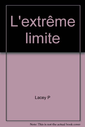 Couverture L'Extrme Limite Gallimard